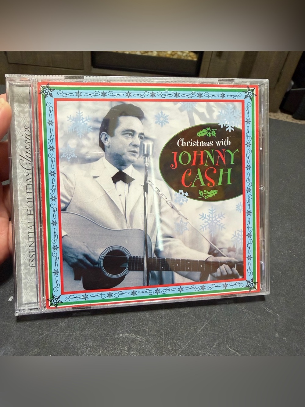 2003 Christmas with Johnny cash music CD holiday Legacy Holiday Music CD